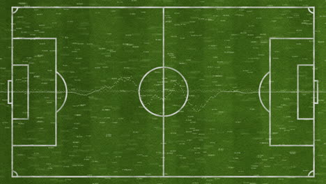 Soccer-field-white-markings-used-for-strategy,-tactic-or-statistics